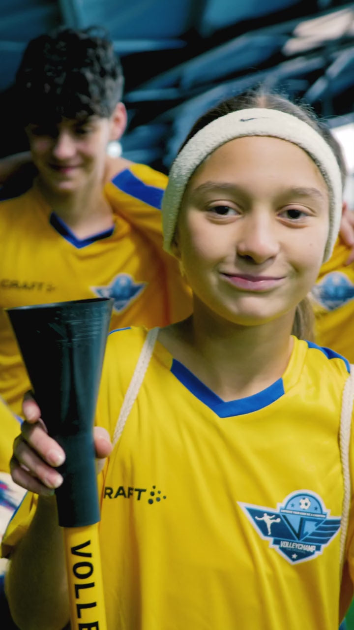 VOLLEYCHAMP® Fussball-Volley-Trainer